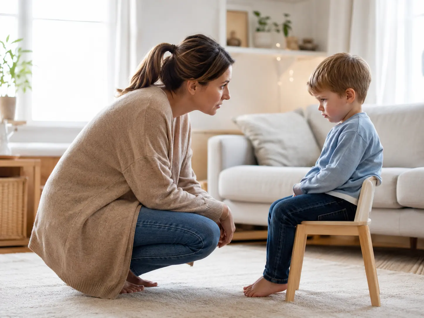 Parent à hauteur d’enfant pour accompagner les émotions du jeune enfant avec bienveillance